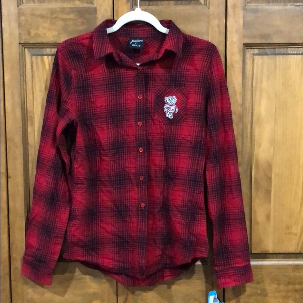 Wisconsin Badgers flannel